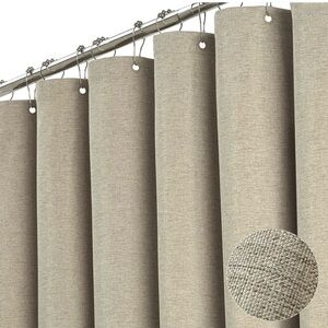 BTTN Extra Long Shower Curtain - 72x96 Inch Long